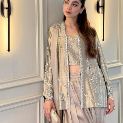 ALISHA JACKET WITH DRAPED SAREE