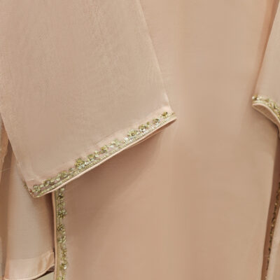3 Pcs Embroidered Cotton Net