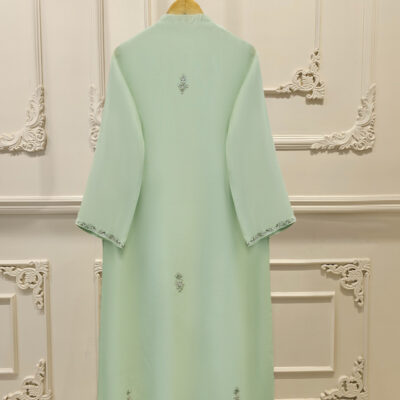 3 Pieces Cotton Net Dress